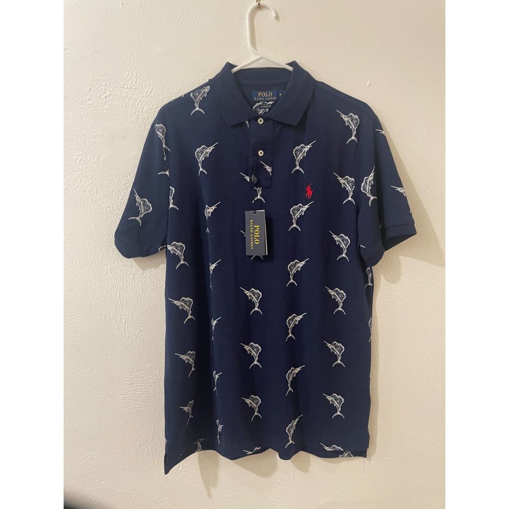 Polo Ralph Lauren Polo Navy Classic Swordfish - BNWT - Size Medium MSRP $125